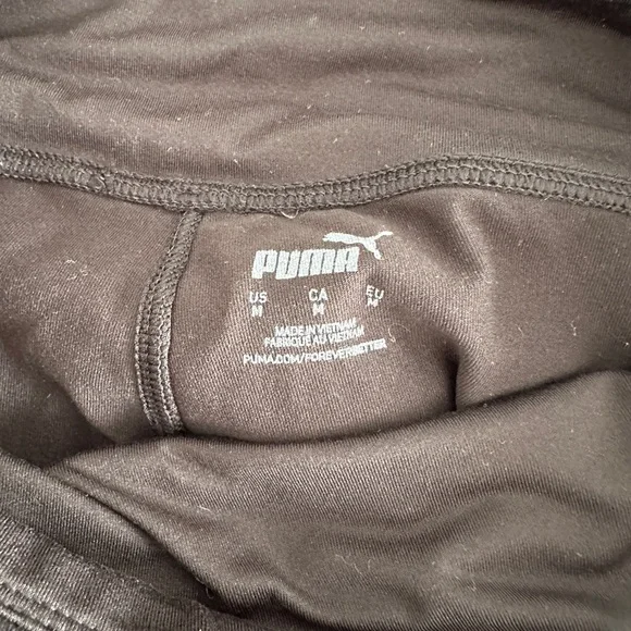 Puma Black Track Pants - Picture 3 of 4